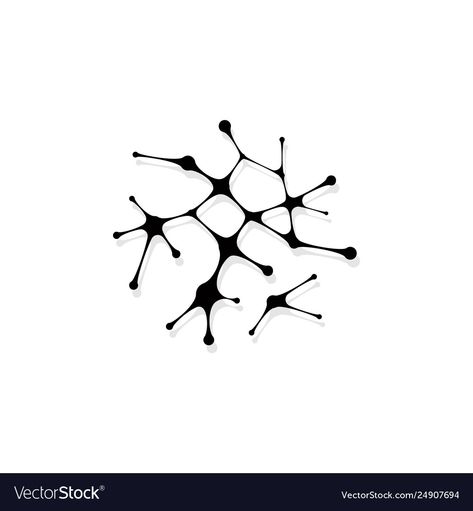 Neuron Illustration, Neuron Logo, Spider Web Logo, Neural Network Art, Spider Vector, Network Illustration, Network Logo, Wave Tattoo Design, Font Logotype