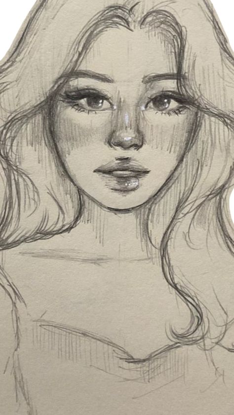 Easy Hair Drawings, Gravity Art, Surreal Artwork, Pencil Sketches, Easy Drawings Sketches, Pencil Art Drawings, Dessin Adorable, Anime Cartoon, Paint Art