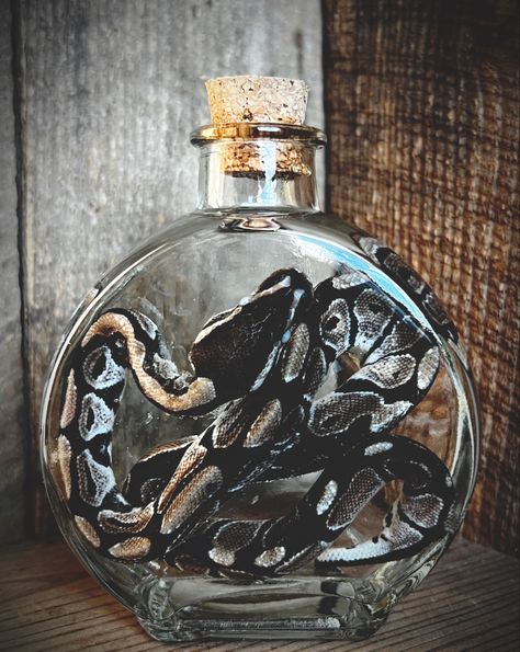 wet specimen snake Wet Specimen Display, Haunted Attic, Diaphonized Specimens, Taxidermy Aesthetic, Wet Specimen Taxidermy, Wet Specimen, Vulture Culture, Food Decor, Halloween Outdoor