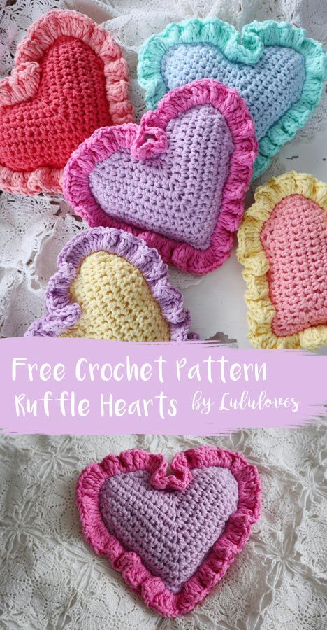 Crochet February, Crochet Heart Patterns, Crocheted Hearts, Valentine Crochet, Crochet Valentines, Crochet Valentine Patterns, Crochet Valentine, Crochet Hearts, Crochet Heart Pattern