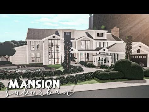 Mansion On Bloxburg, Bloxburg Mega Mansion Exterior, Bloxburg Mansion Layout Ideas, Large Bloxburg House, Bloxburg Mansion Layout 3 Story, Bloxburg House Ideas Front Yard, Bloxburg Big House Layouts, Bloxburg Mansion Layout 2 Story, Big Bloxburg Houses