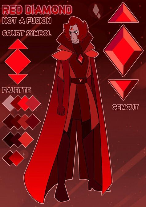 Red Diamond Oc Steven Universe, Red Diamond Steven Universe, Steven Universe Red Diamond, Su Diamonds, Diamond Oc, Steven Universe Stickers, Su Oc, Steven Universe Ships, Steven Universe Diamond