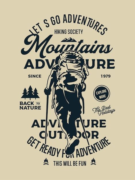 Camping Diy Projects, Awesome Shirt Designs, Vintage Tshirt Design, Funny Art Prints, Adventure Logo, Adventure Trip, Tshirt Design Inspiration, String Art Diy, Pop Art Wallpaper