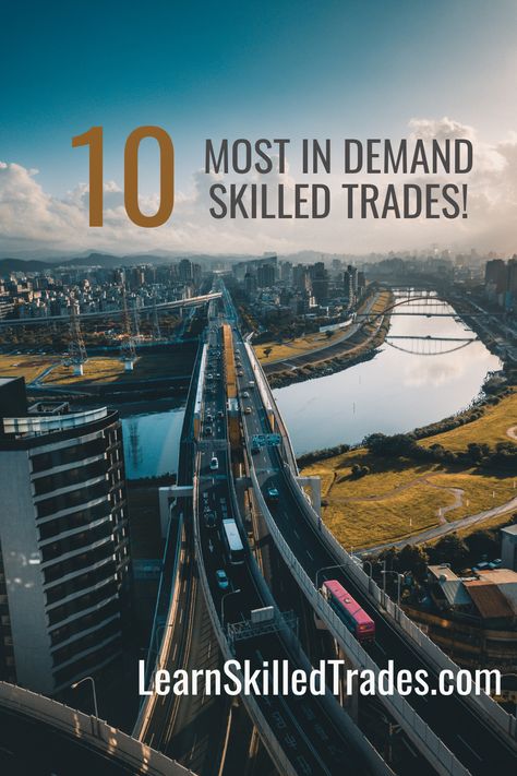 Thinking about going to technical college? Here is a list of some of the most In Demand Skilled Trades. Chosing in career from this list is a sure bet to stable employment. Skilled Trades, List Of Skills, In America, Top 10, Take A, Look At, Career, 10 Things