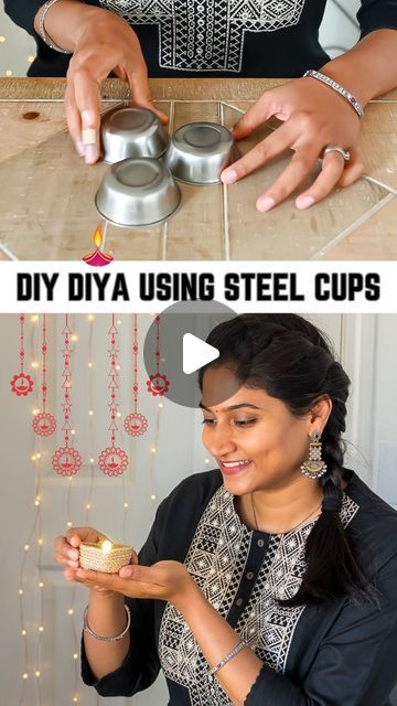 Vishnu Priya, Diwali Diya, Diwali Diy, I Am In Love, Indian Festivals, Am In Love, Natural Jute, My Kitchen, Some Ideas