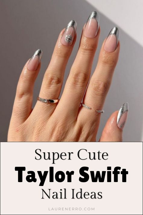 Feeling inspired by Taylor’s latest album or just love her iconic style? We can bring that Taylor magic right to your fingertips with amazing nail art ideas! From sweet pastels to sparkly details, there’s a mani design that perfectly captures the vibe of each Taylor Swift era. Get ready to channel your inner rockstar (or heartbroken poet, depending on the mood) with these fun Taylor Swift nail ideas! Taylor Swift Nail inspiration Taylor Swift Midnights Era Nails, Lover Themed Nails Taylor Swift, Midnight Taylor Swift Nails, Rep Era Nails, Taylor Swift Evermore Nails, Taylor Swift Red Nails Inspired, Taylor Swift Inspired Nails Ttpd, Taylor Swift Red Era Nails, Taylor Eras Nails