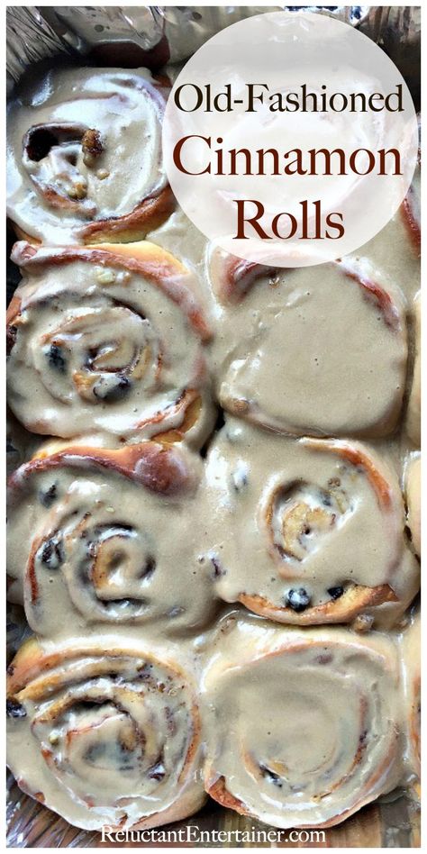 Old Fashioned Cinnamon Rolls, Sicilian Food, Roll Cakes, Homemade Breads, Cinnamon Rolls Homemade, Layer Cakes, Old Fashioned Recipes, Cinnamon Rolls Recipe, Sweet Breads