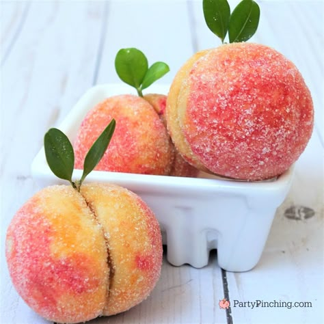 Peach Biscuits, Peach Cookies Recipe, Russian Cookies, Summer Cookie Recipes, Zeppole Recipe, Croation Recipes, Peach Jello, Watermelon Dessert, End Of Summer Party