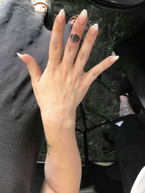 Finger tattoo third eye 3rd Eye Tattoo Women, 3rd Eye Tattoo, Third Eye Tattoos, Eye Tattoos, Evil Eye Tattoo, Finger Tats, Tattoo Women, 3rd Eye, Eye Tattoo