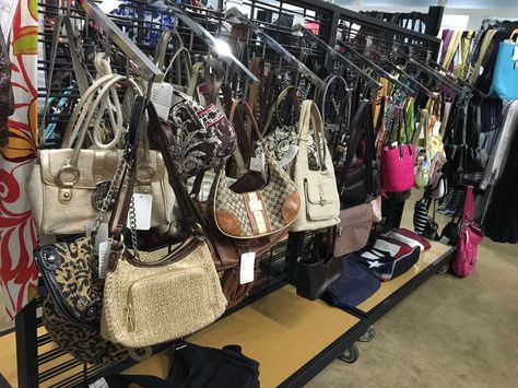 We have lots of purses ranging in price from $6 - $30 They won't last long! July 2017 Store Purses, Y2k Bags, Baguette Bags, 2000s Clothing, Thrift Store Outfits, Trashy Y2k, Inside My Bag, Swag Style, Second Hand