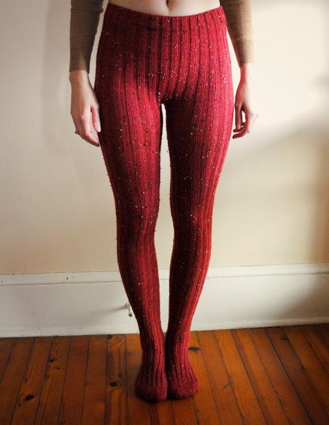 Knit Tights Outfit, Wool Tights, Red Tights, Knit Tights, Patterned Tights, Fire Fits, Knit Picks, Little Outfits, Leggings Pattern