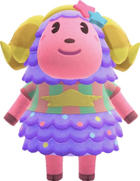 Animal Crossing Etoile, Etoile Animal Crossing, Animal Crossing Town Tune, Acnh Villagers, Colorful Town, Animal Crossing Fan Art, Forest Core, Purple Animals, Animal Crossing Characters