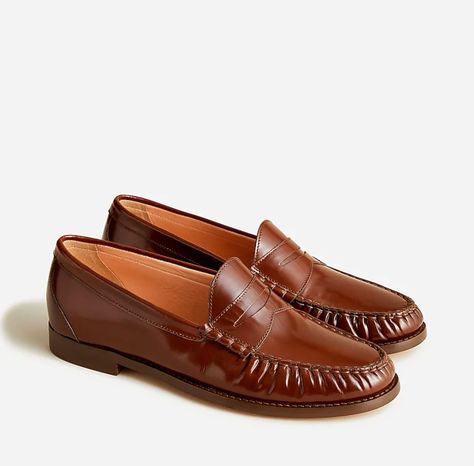 Tassel Loafers, Midi Skirts, Ankle Strap Heels, Penny Loafers, Leather Items, Leather Loafers, Loafer Shoes, Italian Leather, Embossed Leather