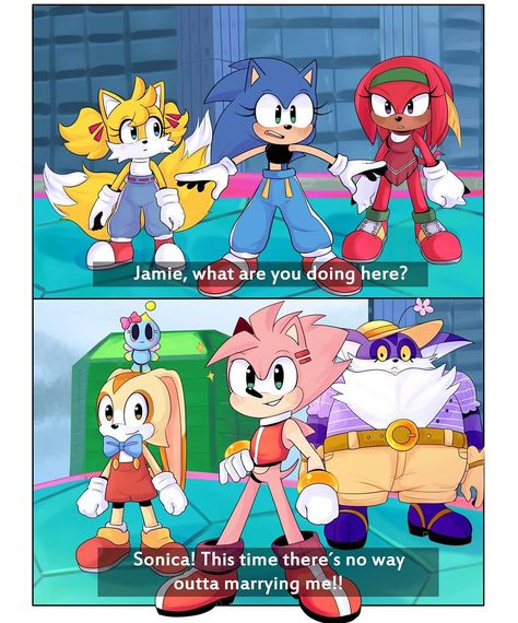 Doom Demons, Screenshot Redraw, Gender Bend, Sonic & Knuckles, Sonic Heroes, Sonic And Amy, Sonic Funny, Sonic Fan Characters, Sonic 3