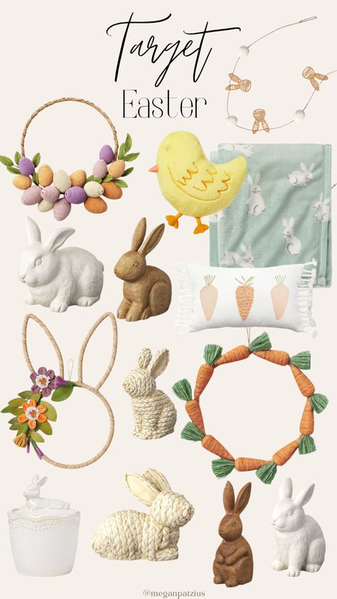 Target Easter home decor party decorations wreath garland eggs bunny bunnies figurines affordable neutral Target Easter, Decor 2023, Spring Easter Crafts, Ceramic Bunny, Target Home Decor, Bunny Figurine, Spring Easter Decor, Wreaths & Garlands, Personalized Easter