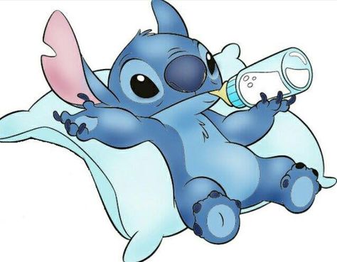 Baby Stitch Disney Baby Names, Baby Disney Characters, Disney Character Drawings, Lilo And Stitch Quotes, Lilo And Stitch Drawings, Stitch Character, Cute Disney Drawings, Stitch Drawing, Disney Phone Wallpaper