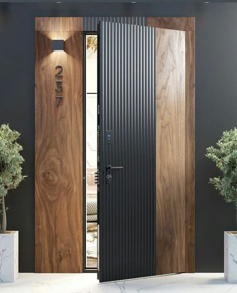 Tor Design, Flush Door Design, House Main Door, Modern Entrance Door, House Main Door Design, Main Entrance Door Design, Home Door Design, Modern Entrance, Doors Interior Modern