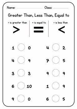 Kindergarten Math Worksheets: !

Help your child practice their math skills with these fun and engaging worksheets. No prep required!

#kindergartenmath #mathworksheets Greater Than Less Than Equal To Worksheets For Kindergarten, Greater Than Less Than First Grade, Kindergarten Math Lessons, Homeschool Life Skills, Mathematics Kindergarten, Greater Than Less Than Worksheets, Math Worksheets For Kids, Homeschool Curriculum Planning, Compare Numbers