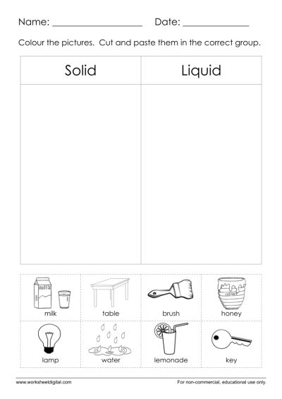 Science Worksheets For Kindergarten, States Of Matter Worksheet, Dot Plot, Greatest Common Factors, Easter Worksheets, Matter Worksheets, Train Coloring Pages, Sequencing Cards, Free Logo Templates