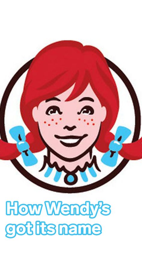 Wendy's was named after a real redheaded girl who wore pigtails. Here's how the fast-food chain got its name. Wendy Fanart Fast Food, Anime Wendy's Fast Food, Wendys Logo, Wendys Girl, Wendy’s Menu, Wendy's Restaurant, Redhead Funny, Redhead Hairstyles, Redhead Fashion