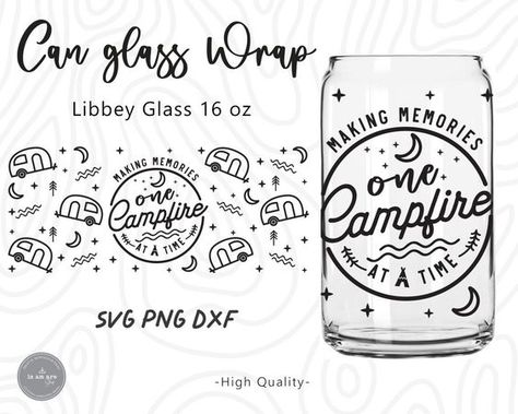 Camping Libbey 16oz can glass svg, Camping Svg, Campfire Svg, Beer Glass Wrap Svg,Cup Wrap #svg #svgquotes #svgideas #svgfiles #freesvg #svgdesigns Glitter Wine Glasses Diy, Beer Can Glass Svg, Campfire Svg, Glass Tumbler Design, Cup Wrap Svg, Sublimation Templates, Glass Wrap Svg, Glitter Wine Glasses, Cricut Svg Files Free