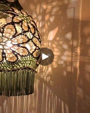 Crocheted Lampshades, Crochet Lanterns, Crochet Lantern, Hippie Styles, Crochet Lampshade, Wire Lampshade, Boho Crochet Patterns, Weaving Loom, Crochet Lace Pattern