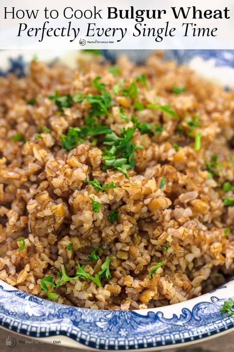 Bulgar Recipes, Bulgur Wheat Recipes, Bulgur Recipes, Lentil Recipes Easy, How To Cook Lentils, Bulgar Wheat, Bulgur Wheat, Wheat Recipes, Rice Cooker Recipes