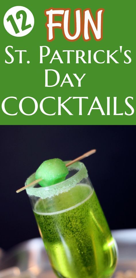 Themed Cocktail Recipes, St Patrick's Day Drinks, St Patricks Day Drinks, Day Cocktails, Coffee Milkshake, Vodka Brands, St Patricks Day Food, Saint Patties, Irish Whiskey