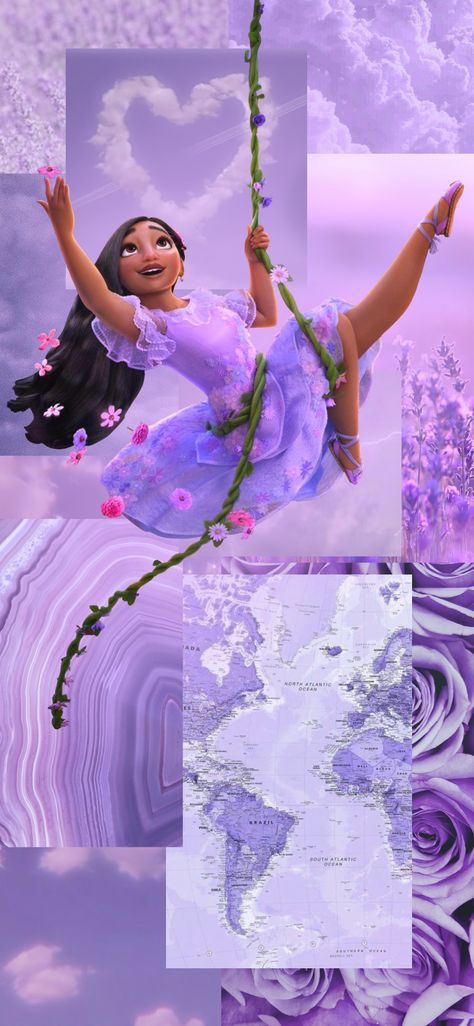 Encanto Characters Isabela, Encanto Isabela Wallpaper, Encanto Wallpaper, Encanto Characters, Isabella Madrigal, Isabela Madrigal, Cute Short Haircuts, Disney Princess Wallpaper, How To Style Bangs