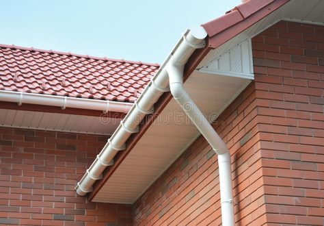 Seamless Gutters, Gutter Repair, Energy Efficient Buildings, How To Install Gutters, Gutter Guard, Banda Aceh, Apartment Architecture, Rain Gutters, Roofing Services