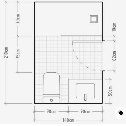 Small Bathroom Floor Plans, Small Bathroom Plans, Bathroom Layout Plans, Small Bathroom Layout, Bathroom Dimensions, Bathroom Plans, Bathroom Floor Plans, Bathroom Layouts, Christmas Bathroom Decor