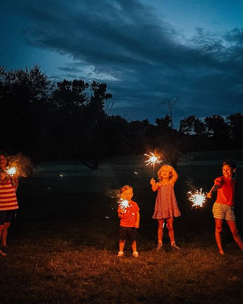 Happy Birthday America! 🇺🇸 Fourth of July fun with the kids and neighbors and pool friends and sparklers AND a gigantic rainbow!!!!! 🌈 💥🫡 Childhood Core, Happy Birthday America, Keep Alive, Instagram Happy Birthday, Ap Art, Reception Ideas, Family Traditions, Family Pictures, The Kids