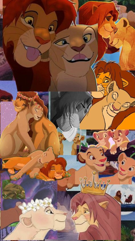 I made this and i love it #lion king #simba #nala Nala Lion King, Lion King Broadway, Lion King Baby Shower, Lion King Baby, Lion King Pictures, Disney Ships, The Lion Sleeps Tonight, Lion King Fan Art, Jelly Wallpaper