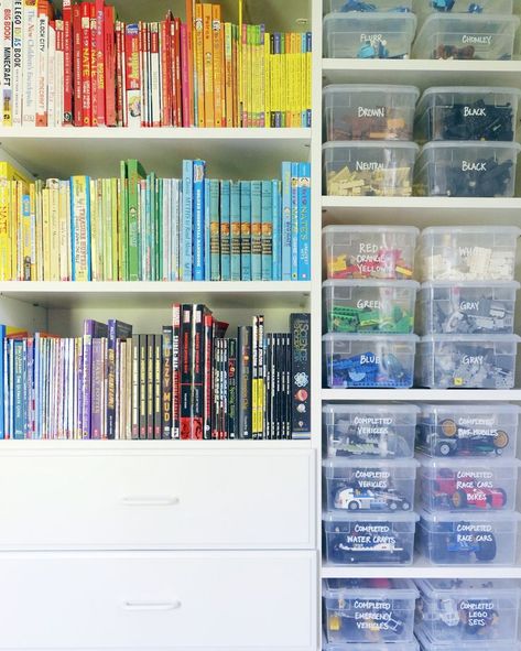 Lego storage ✌️ // Neatly Designed, organizer, organizing expert, clearing the clutter, home decor, simple, simplicity, professional, the container store, Ikea, hacks, tips and tricks, renovation, DIY, decoration, house, home, ideas, living room, bedroom, bathroom, office, kitchen, organize, design, how to, interior, garage, Jacksonville, florida, Atlantic beach, Ponte Vedra Home Edit Playroom, Lego Storage Ideas Organizers, Toy Room Storage, Toy Room Organization, Baby Room Organization, Home Edit, Pantry Makeover, Real Kitchen, Playroom Design