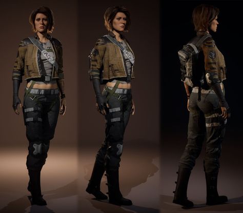 ArtStation - female character, Jóhannes Ágúst Futuristic Woman, Cyberpunk Clothes Design, Sci Fi Character Art Female Suit, Sci Fi Soldier Character Art, Scifi Pilot Female, Sci Fi Woman Art Character Design, Female Sci Fi Soldier, Sci Fi Outfits, Steampunk Illustration