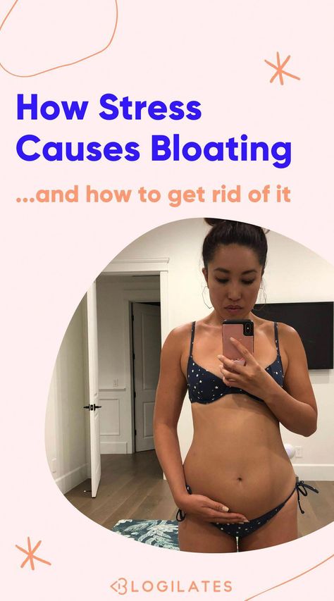 You probably know the foods that give you tummy troubles, but did you know that stress causes bloating too? Here's how to fix it! Too Much Estrogen, Bloated Stomach, Bloated Belly, Flat Tummy, Health Check, Burn Belly Fat, Belly Fat