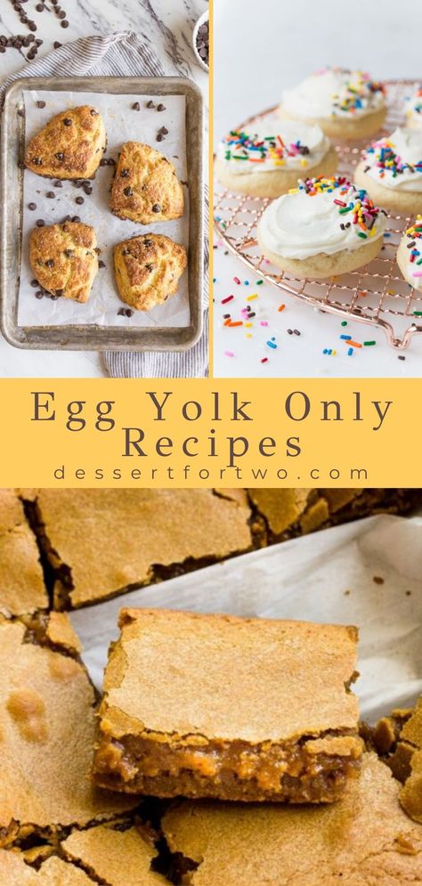 12 Egg Yolk Recipes, Recipes For Egg Yolks, Yolk Only Recipes, What Can You Make With Egg Yolks, Egg Yoke Recipe, What To Do With Egg Yolks Recipes, Yolk Recipes Leftover, 5 Egg Yolk Recipes, 2 Egg Yolk Recipes