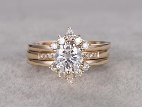 Kays Engagement Ring, Moissanite Wedding Set, Cheap Wedding Rings, Stacked Wedding Rings, Dream Rings, Ring Bands, Moissanite Bridal Sets, Moissanite Engagement Rings, Art Deco Wedding Rings