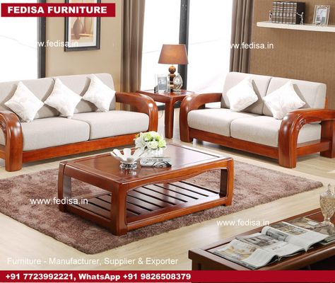 Photo in 1336 Teak Wood Sofa Sets - Google Photos Teak Wood Sofa Set Designs, Off White Living Room, Teak Wood Sofa, Wood Sofa Set, White Sofa Living Room, Sofa Design Wood, Latest Sofa Designs, Purple Sofa, Wooden Sofa Set Designs