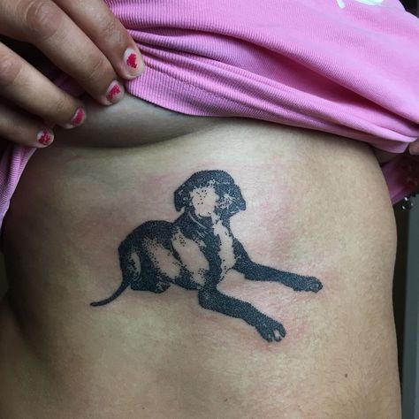 Two Doberman Tattoo, Tattoo Of A Picture, Cool Dog Tattoos, Cane Corso Tattoo Ideas, Cartoon Dog Tattoo, Doberman Tattoo, Food Tattoos, Funky Tattoos, Bunny Tattoos