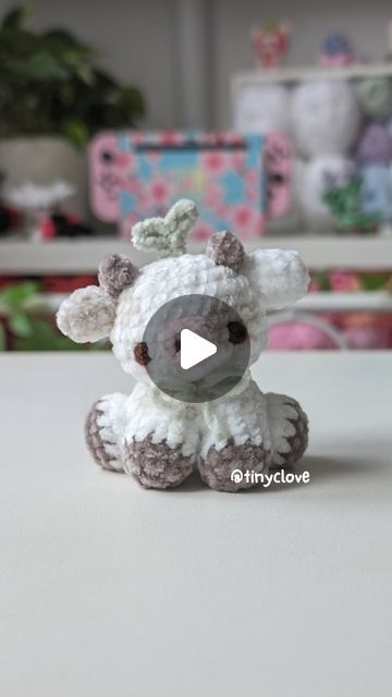 Crochet Cow Pattern, Cow Crochet, Amigurumi Cow, Crochet Cow, Cute Cows, Some Ideas, Amigurumi Pattern, Cow, Bee