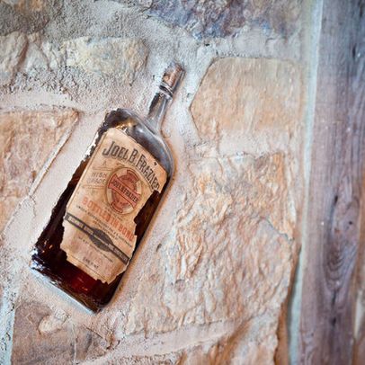 Eclectic Basement, Basement Bar Plans, Basement Bar Design, Bourbon Bottle, Break Wall, Bar Plans, Basement Bar Designs, Cottage Lake, Man Cave Basement