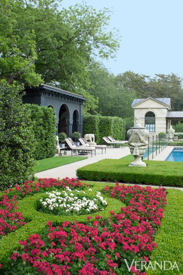 Formal Garden, Classic Garden, Landscape Designs, Formal Gardens, Garden Landscape Design, Garden Pool, Garden Inspired, English Garden, Pool Houses