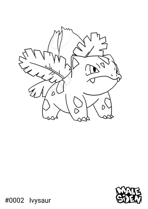 Ivysaur Drawing, Venusaur Pokemon, Pokemon Coloring, Pokemon Drawings, Pokemon, Drawings, Pins, Quick Saves, Pokémon