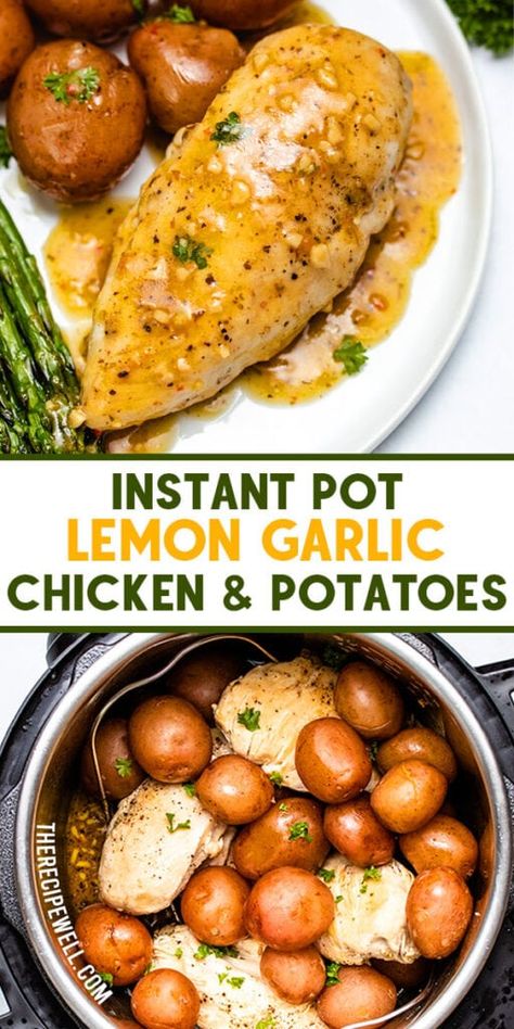 Recipes With Chicken Instant Pot, Thaw Chicken In Instant Pot, What To Cook In Instant Pot, Easy Instant Pot Recipes Dairy Free, Hot Pot Instant Pot, Instant Pot Dinner Recipes Chicken, Instant Pot Lemon Chicken And Potatoes, One Pot Chicken Instant Pot Recipes, Instant Pot Recipes For Dinner