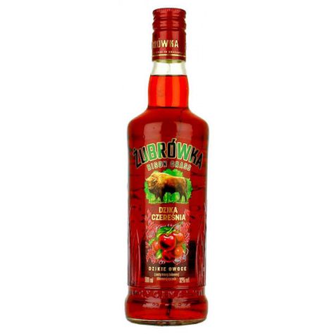 Zubrowka Dzika Czeresnia Vodka (Wild Cherry) Beer Shop, Wild Cherry, Cigars, Cider, Vodka, Free Delivery, Cherry, Buy Online, Beer