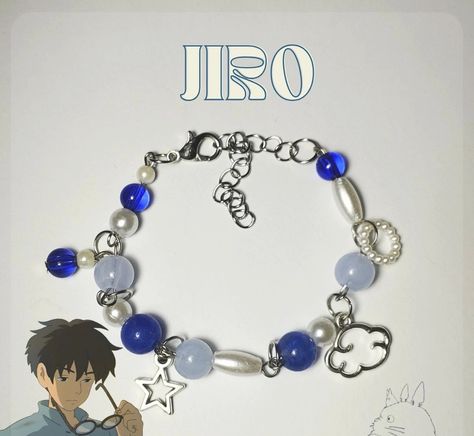 «Studio Ghibli» Ghibli Bracelet, Ghibli Studio, Manik Manik, Anime Jewelry, Phone Charms, Beads Bracelet Design, Bracelet Design, Pretty Jewelry, Jewelry Making Tutorials