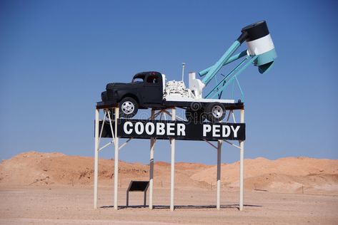 Coober Pedy Opal Blower. A a€?Welcome to Coober Pedya€? sign featuring an Opal a , #SPONSORED, #Opal, #Blower, #Coober, #Pedy, #sign #ad Case Sotterranee, Coober Pedy Australia, Abandoned Town, 100 Things To Do, Mysterious Places, Coober Pedy, Strange Places, Most Haunted, South Australia