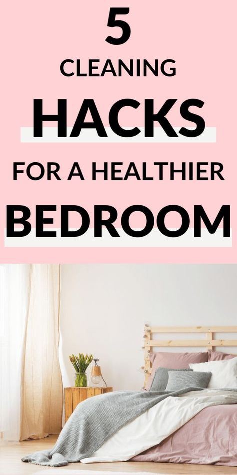 Cleaning hacks | cleaning schedule | cleaning tips and tricks | cleaning checklist | cleaning motivation | organization ideas for the home | organization hacks | #cleaninghacks #cleaningtipsandtricks #cleaningschedule Spring Cleaning Schedules, Healthy Bedroom, Bedroom Cleaning, Cleaning Hacks Tips And Tricks, Deep Cleaning House, Deep Cleaning Checklist, Clean Bed, Spring Cleaning Checklist, Spring Cleaning Hacks