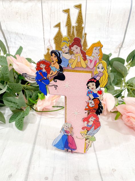 Disney Princess Theme Birthday Party, Princess Party Theme, Princess Centerpieces, Disney Princess Birthday Party, Girls Party Decorations, Princess Decorations, Princess Theme Party, Pink Birthday Party, Disney Princess Birthday